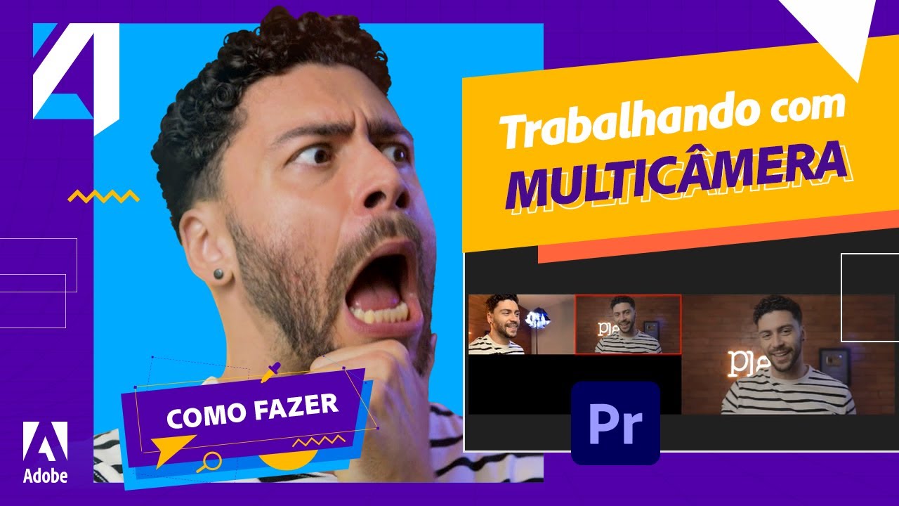 O PODER DA MULTICÂMERA NO PREMIERE | ADOBE 4 ALL