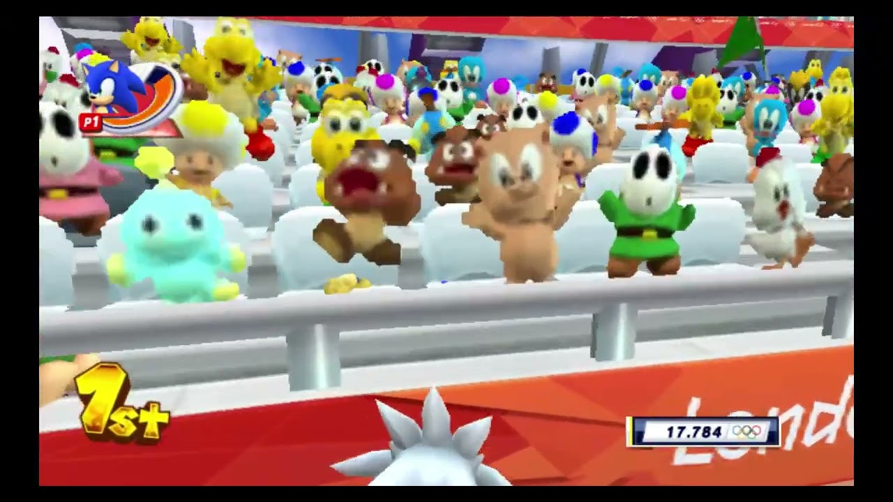 Ultimate Mario and Sonic at the London 2012 Olympic Games Corruption Craziness