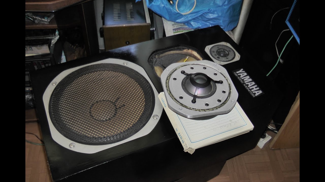 Разборка динамика Yamaha NS 1000 Monitor