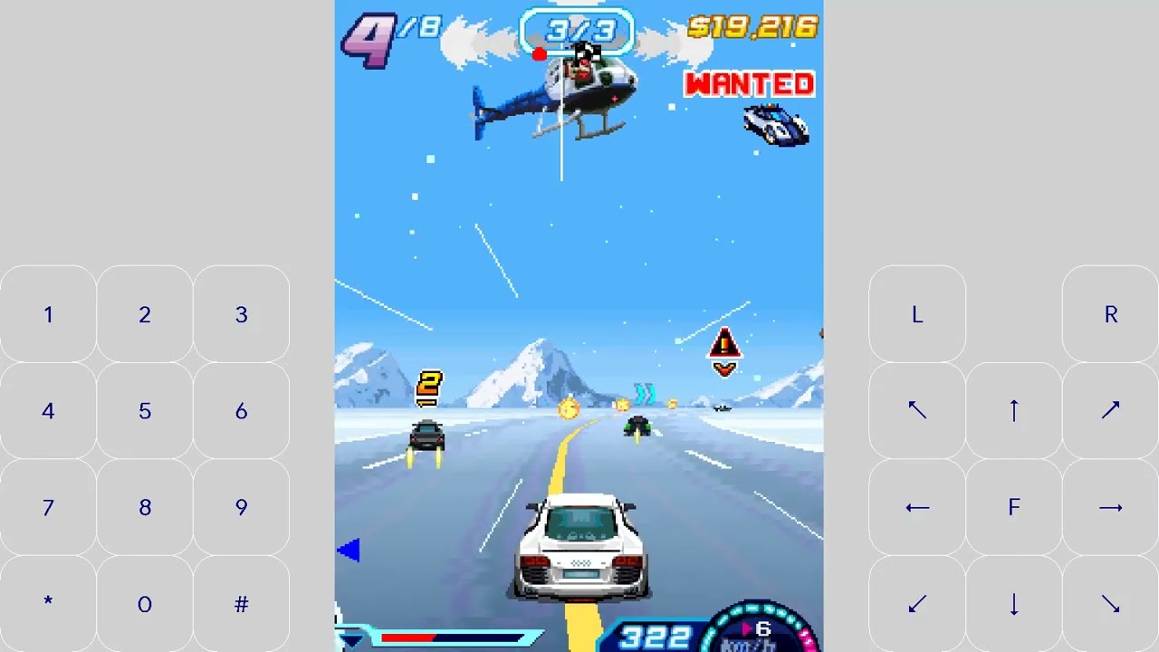 Asphalt 6 Adrenaline Audi R8.4.2 FSI V8 Quattro 42 🏔️🌨️Chamonix🇲🇫 (⏱️Race Time 02:13:25)