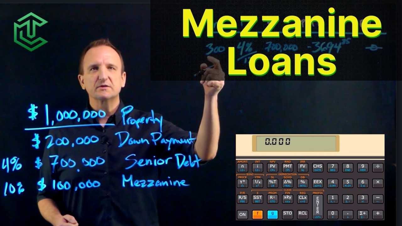 Mezzanine Loans and Weighted Average Cost of Capital 