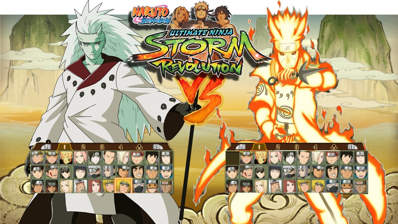 Naruto Storm Revolution-Madara Rikudou Sennin VS  Minato KCM