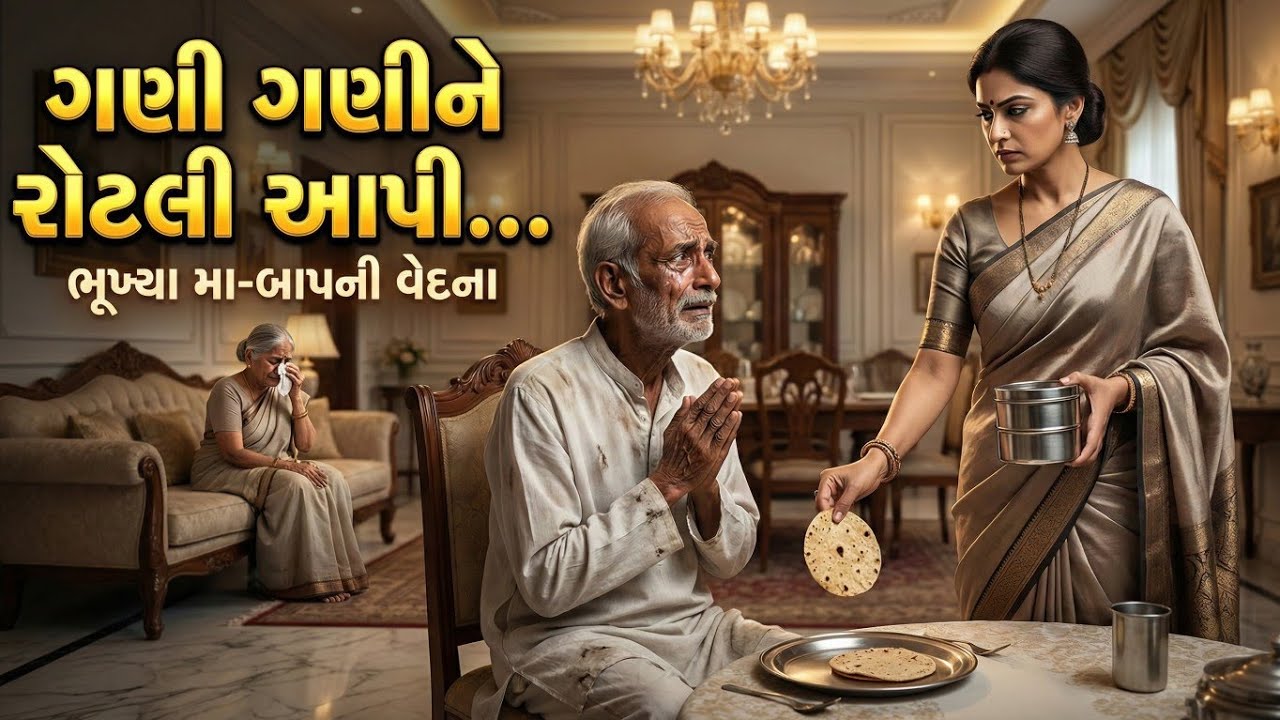 વહુએ ગણી ગણીને રોટલી આપી... અંતે મા-બાપે ઘર છોડ્યું | Emotional Heart Touching Story | Stories |
