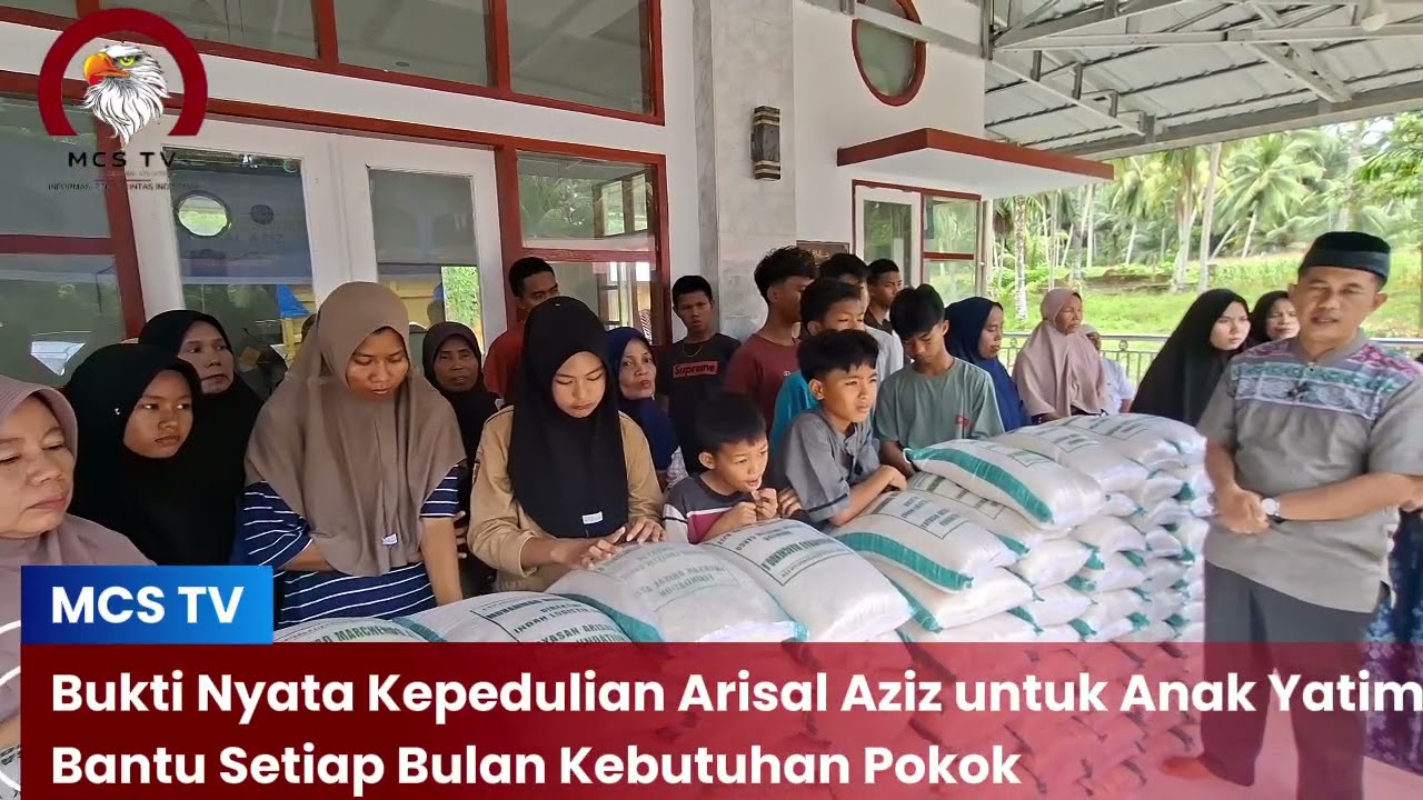 Bukti Nyata Arisal Aziz Bantu Anak Yatim dan Fakir Miskin 