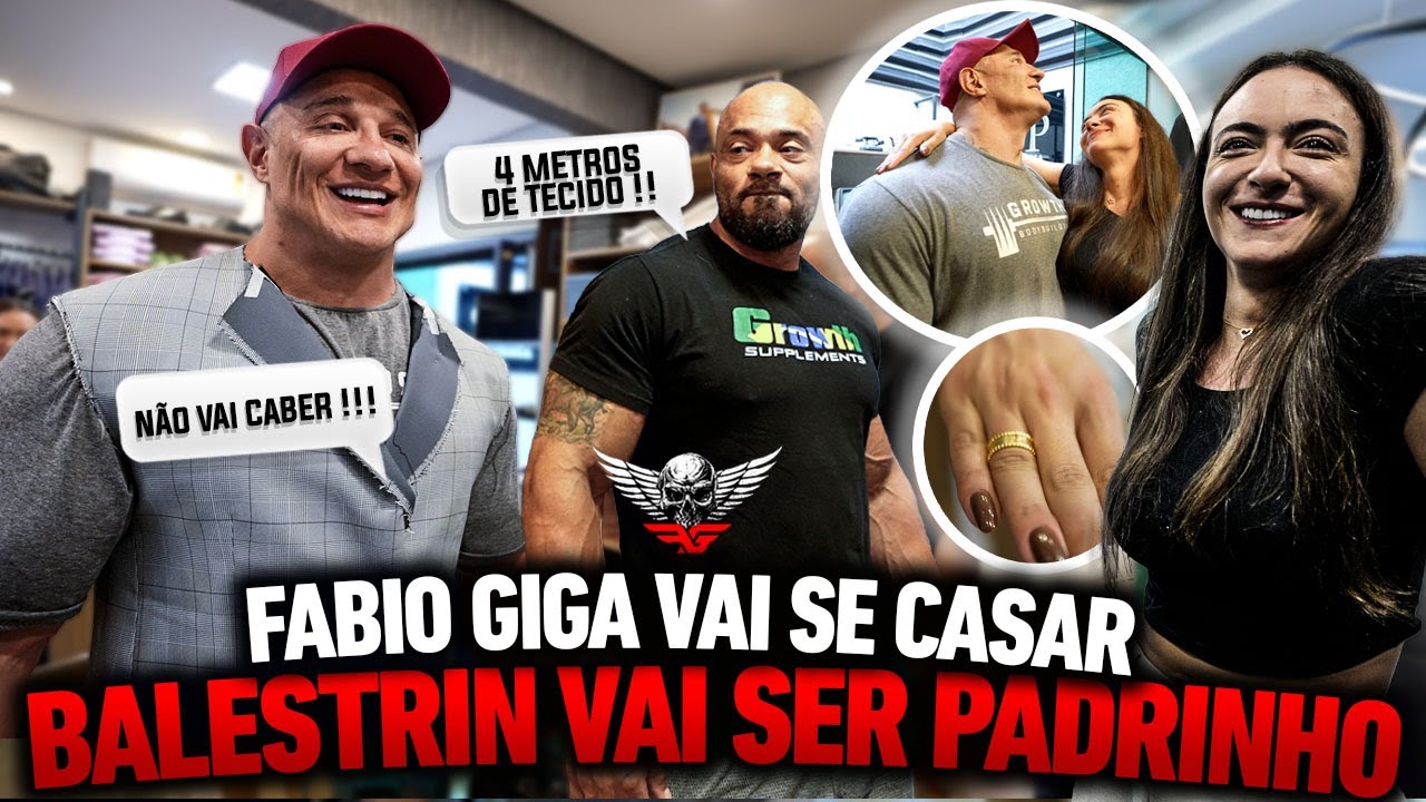 FABIO GIGA VAI SE CASAR - BALESTRIN VAI SER O PADRINHO !!!!