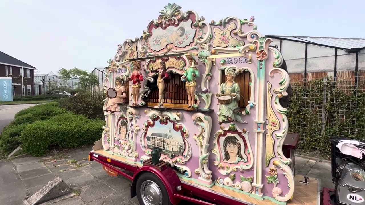 Draaiorgel De CarpeDiem bij kom in de kas 2024