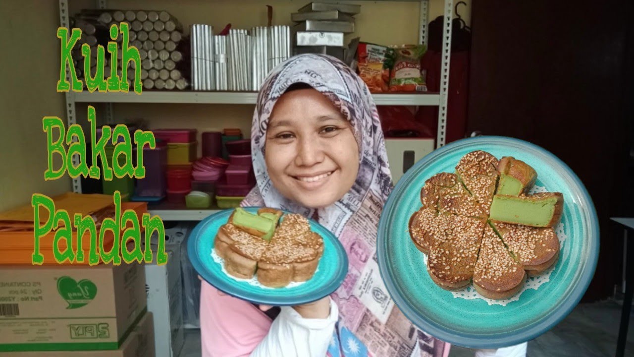 Kuih Bakar Pandan