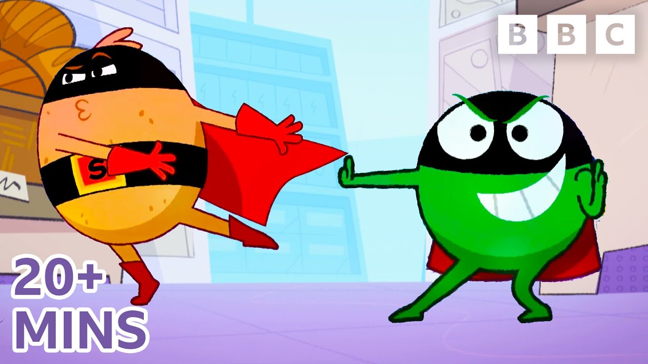 Supertato Vs Evil: Pea Dance Off | 20+ Minutes | CBeebies
