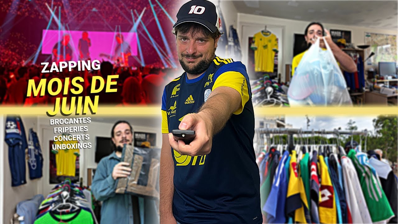 ZAPPING MOIS DE JUIN - BROCANTES, FRIPERIES, CONCERTS, UNBOXING