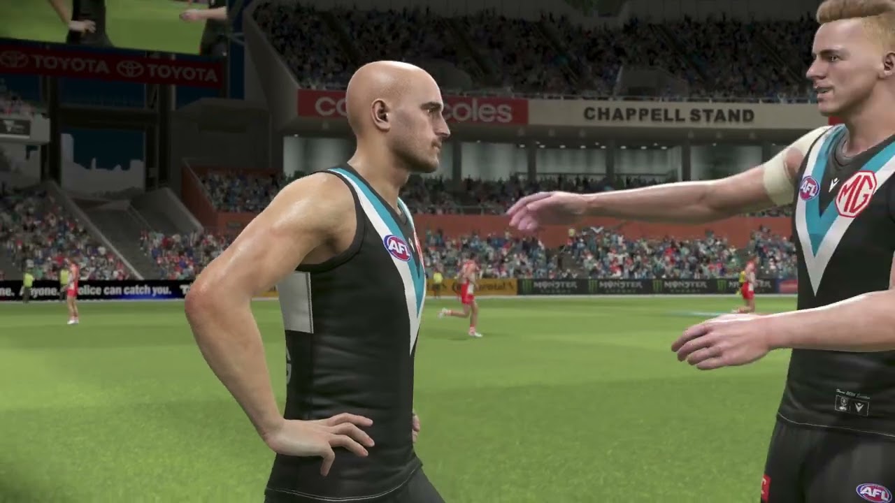 2024 AFL Round 22 Port Adelaide Power V Sydney Swans