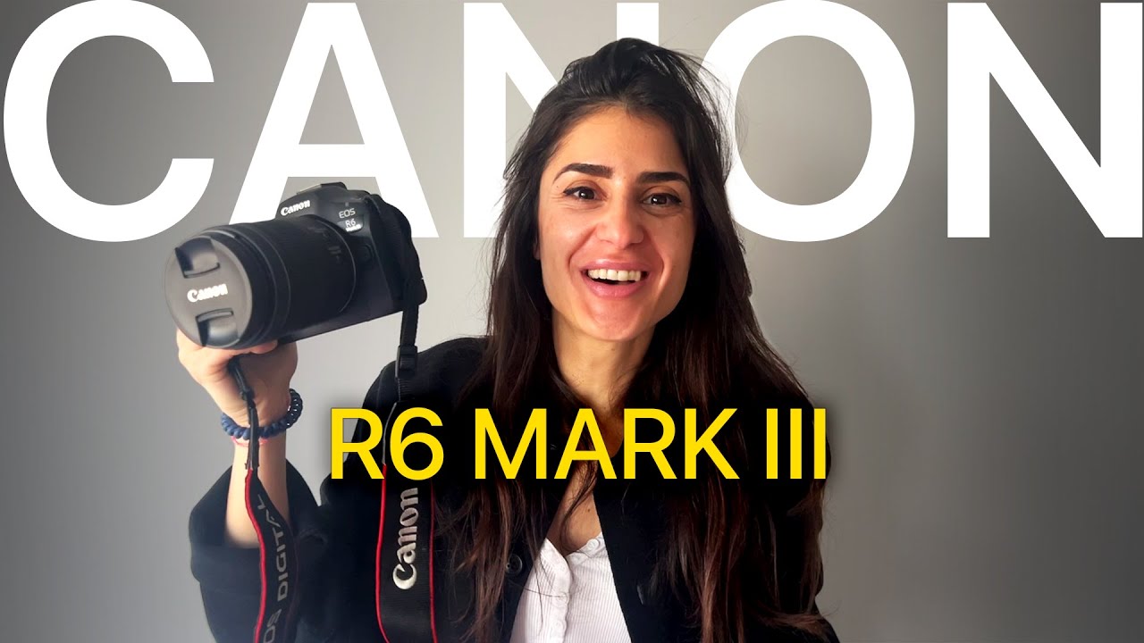 Распаковка Canon R6 Mark III