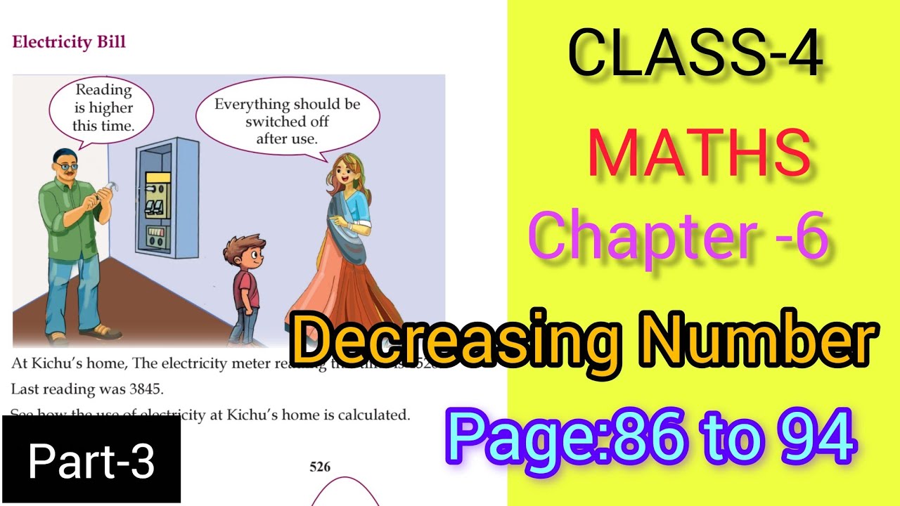 CLASS-4/MATHS/CHAPTER -6/DECREASING NUMBER/PART-3/PAGE:86 TO 94/FULL ACTIVITIES /NEW TEXT BOOK 2025🥰