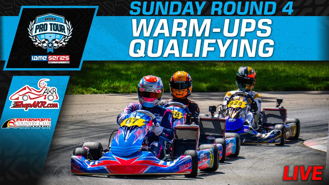 2025 SKUSA Pro Tour Rd. 4 | Cincinnati, OH | Sunday - Warm-Up & Qualy