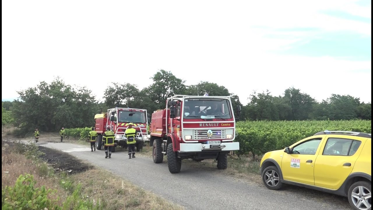 Feu de forêt Villelongue Dels Monts et Montesquieu 27 juillet 2016