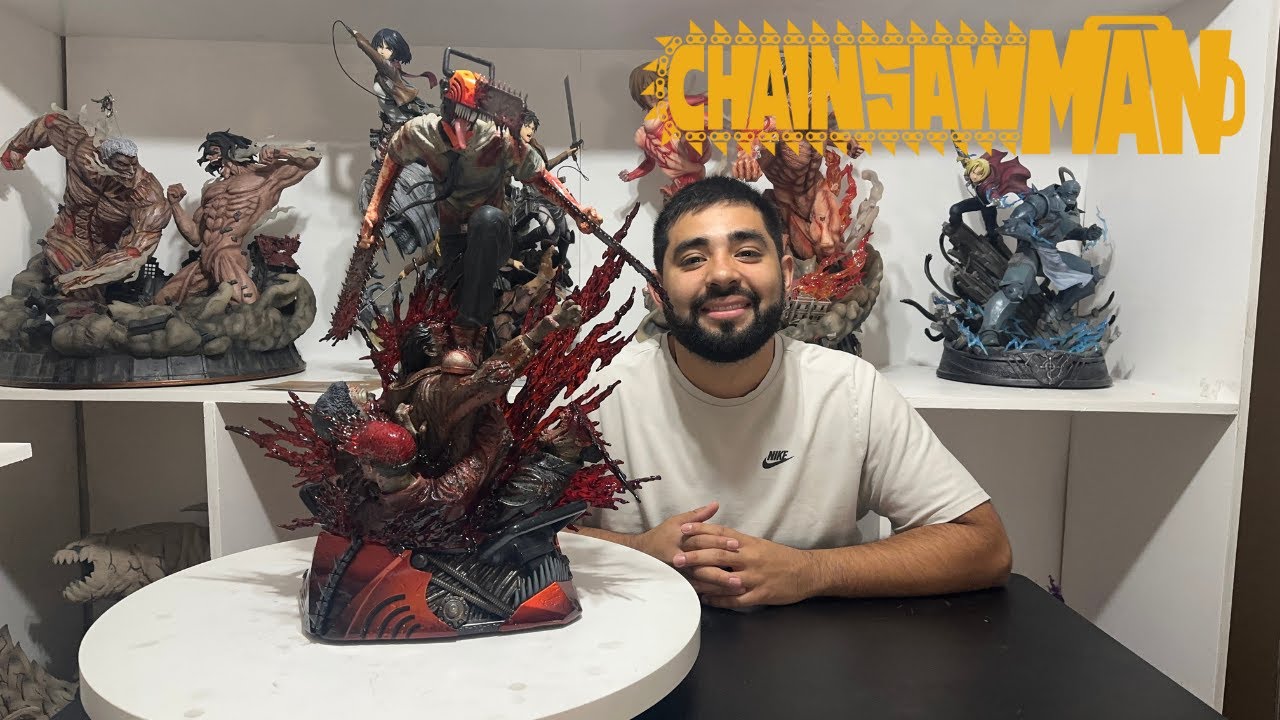 First Licensed Chainsaw Man Statue! Opening up Prime 1 DX ver Denji!