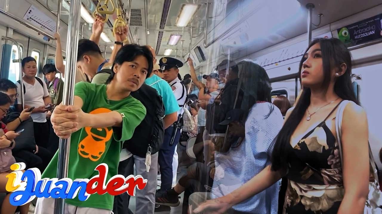 Empoy Marquez sinamahan ang Gen Z, na sumabak sa pagsakay ng LRT | I Juander