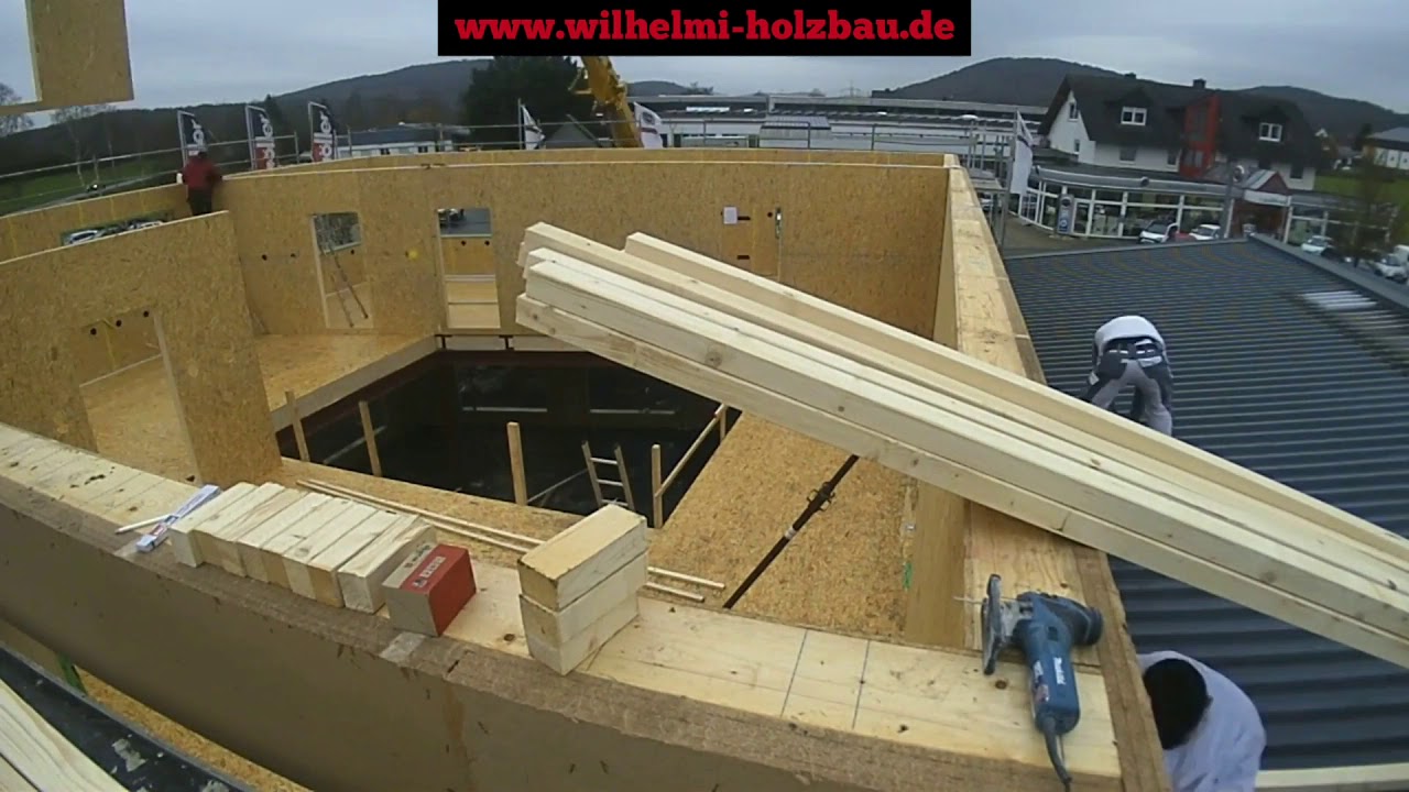 Hier entsteht Großes! Neubau eines Büros - Holzbau