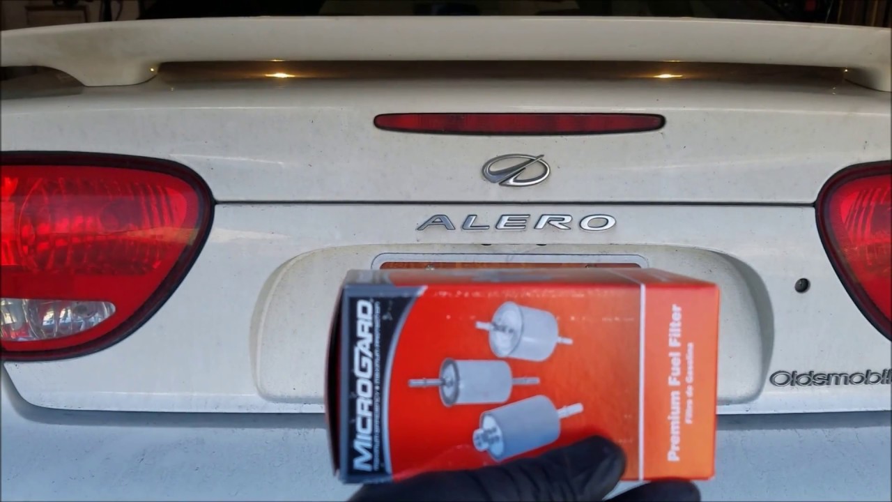 2004 Oldmobile Alero/Pontiac GrandAm fuel filter change