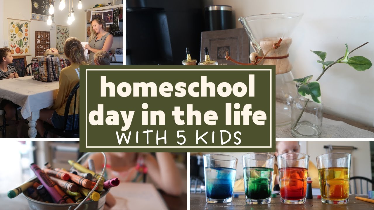FULL HOMESCHOOL DAY || MOM OF 5 || BACK TO SCHOOL 2022