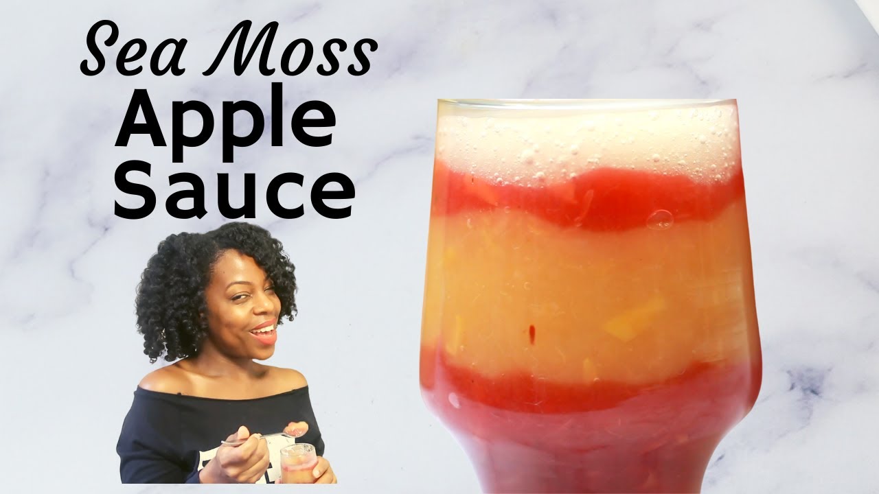 Sea Moss Applesauce | Detox Breakfast Idea