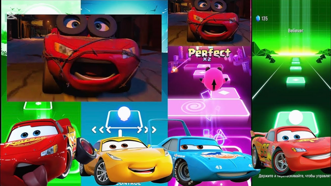 Super Speed McQueen – Tiles Hop Extreme Run!	Lightning McQueen Turbo Speed – Tiles Hop Gameplay