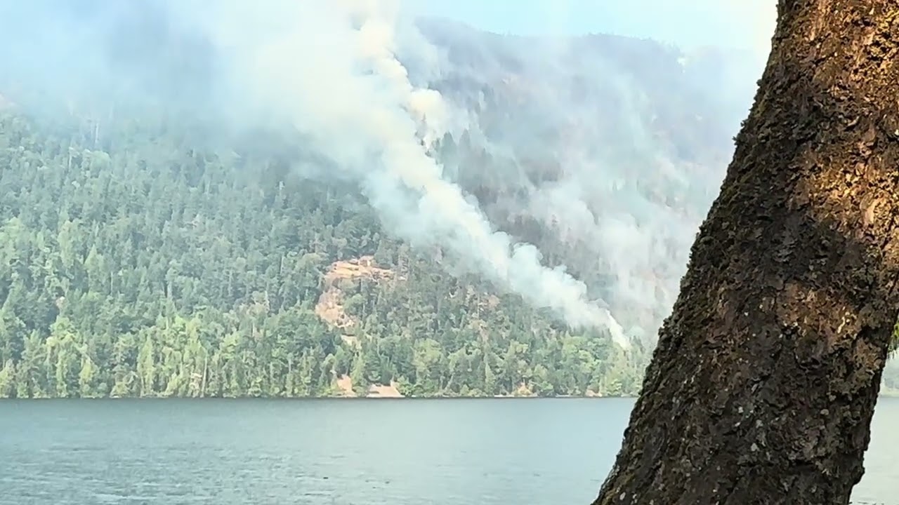 Cameron lake fire,July 31,2025