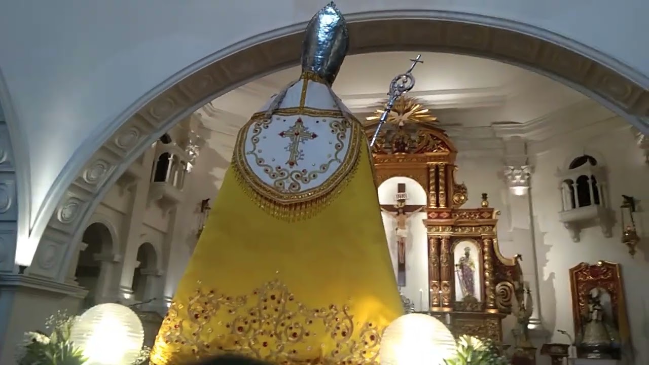 Ang Pagpasok ng Mapag himalang imahe ni San Agustin sa Kanyang Dambana