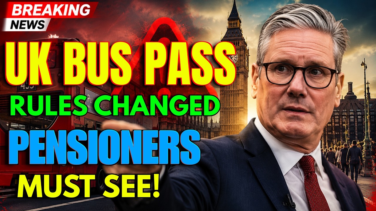 UK Bus Pass Rules JUST Changed in 2026 &ndash; Big Update Every Pensioner Must Know!