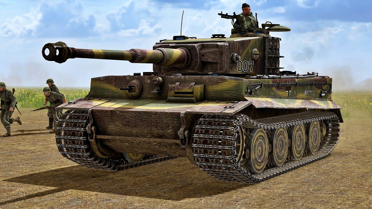 The Last Battle of German Tank Ace - Michael Wittmann | Gates of Hell