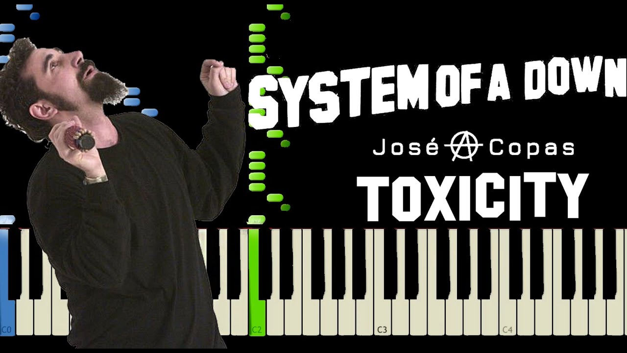 System Of A Down - Toxicity (Piano Tutorial + Partitura + MIDI)