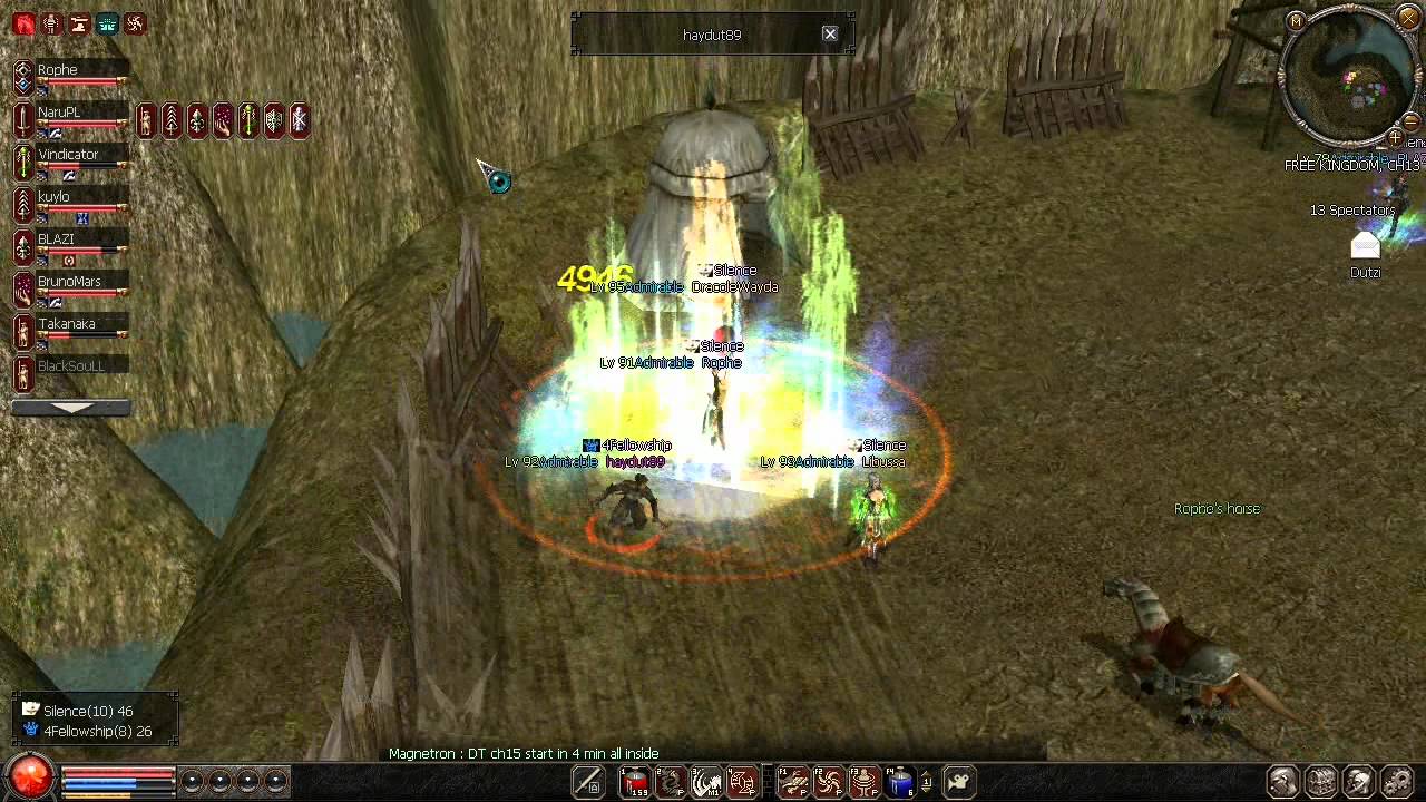 Metin2 US - Guild War - Silence Vs 4Fellowship