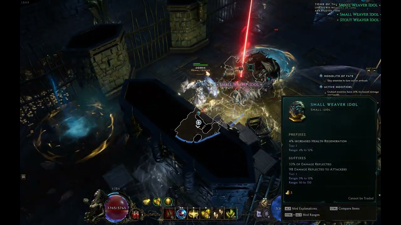 Reflectadin - Reflect Paladin Build - 750 corruption, Last Epoch 1.3