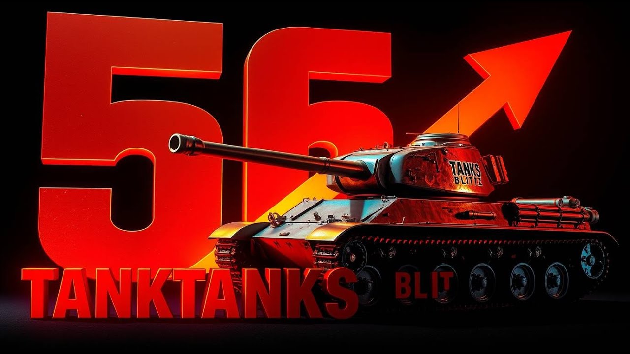 Танковый СТРИМ. ПЕРВЫЕ ШАГИ К 56% #tanksblitz