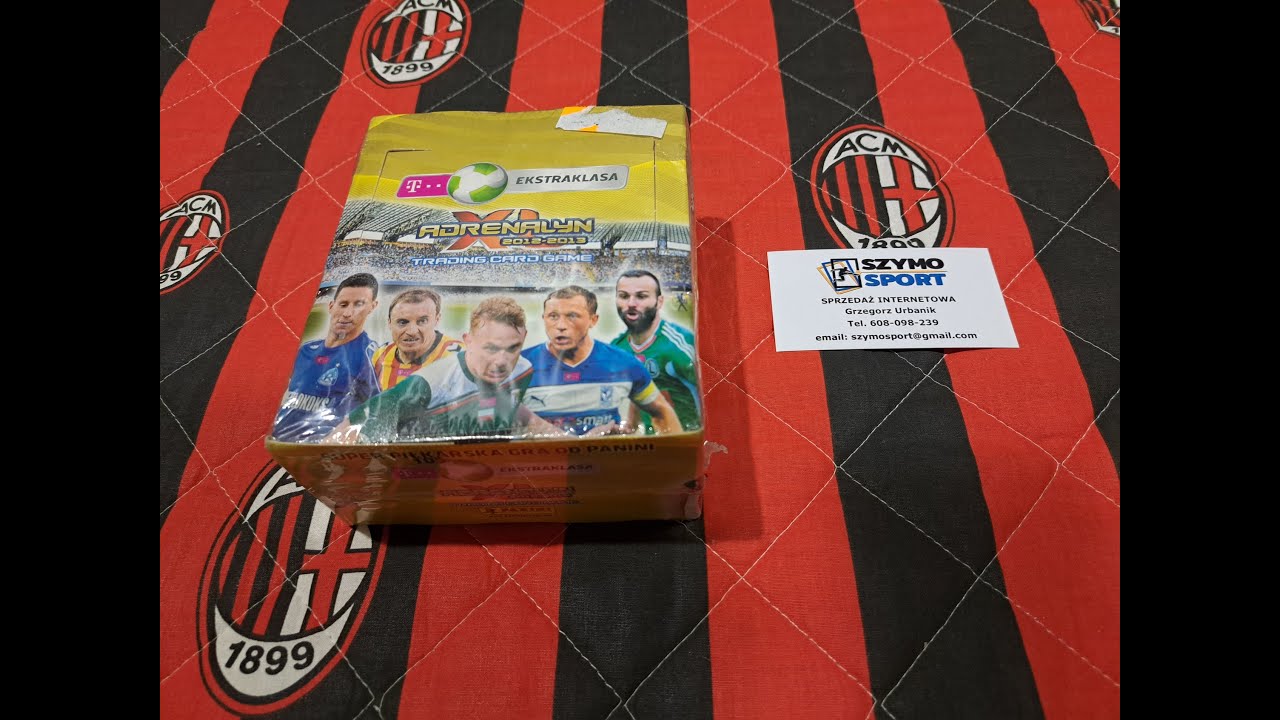 POWRÓT DO PRZESZŁOŚCI - T-MOBILE EKSTRAKLASA 2012/2013 - OTWIERAM DISPLAY BOXA - KARTY ROOKIE !!!