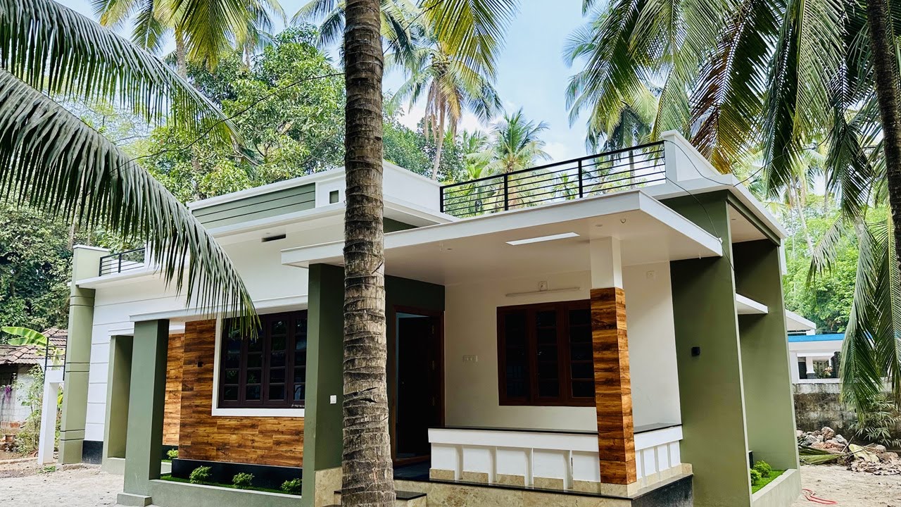 5 Cent ൽ 1200 Sqft ൽ നിർമിച്ച മനോഹര ഭവനം | low budget house in kerala malayalam | Home Pictures