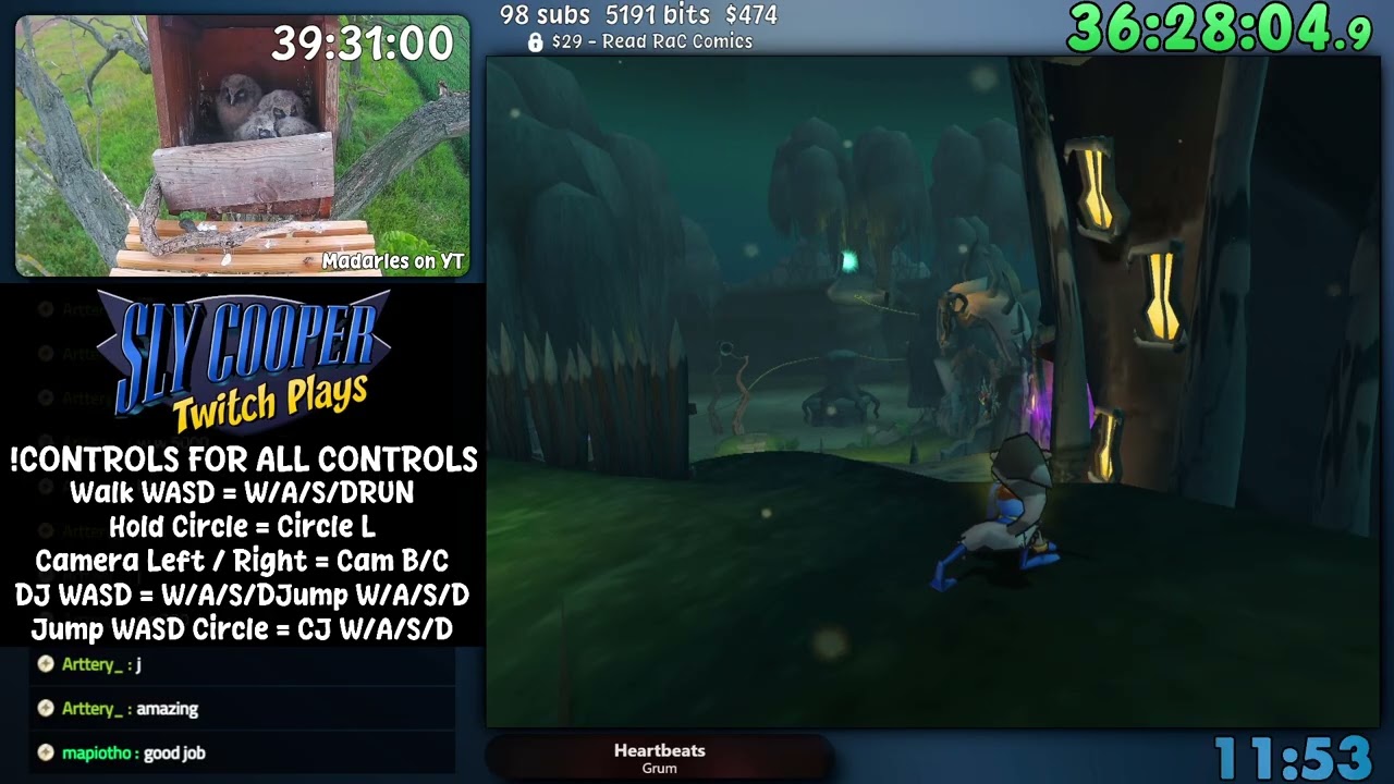 Twitch Plays Sly Cooper [Pt.6 ] 🎉SUBATHON 2.0🎉 [Day 6, Pt.3]