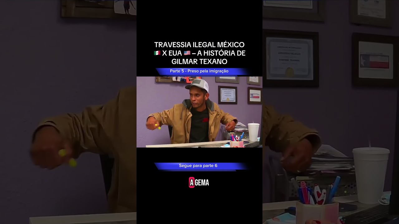 Parte 5 - Gilmar Texano Preso pela imigra&ccedil;&atilde;o! 🇺🇸