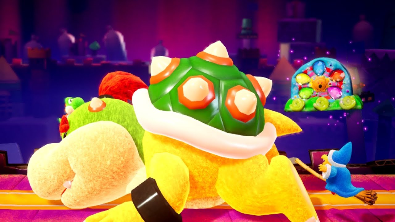 Yoshi's Crafted World - Final Boss + Ending