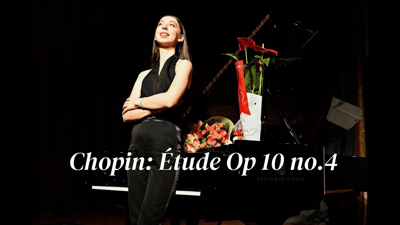 F.Chopin: Etude Op.10 n&deg;4