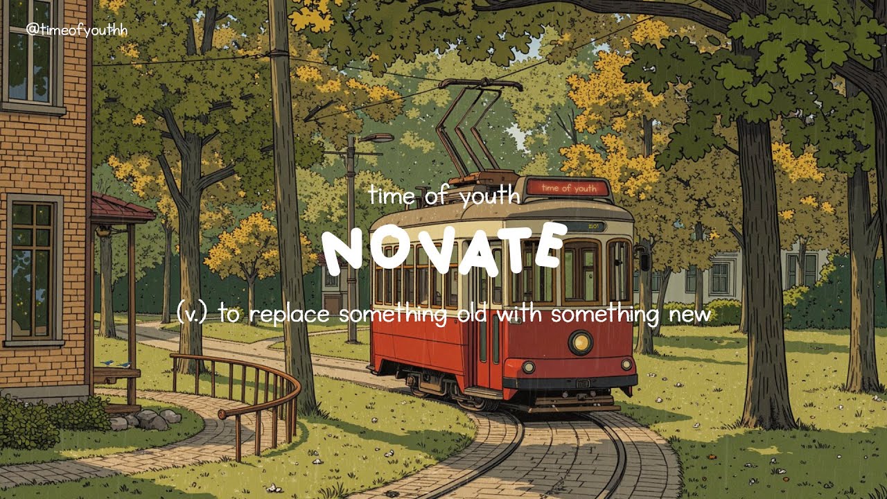 novate: to replace something old with something new | a quiet playlist for morning