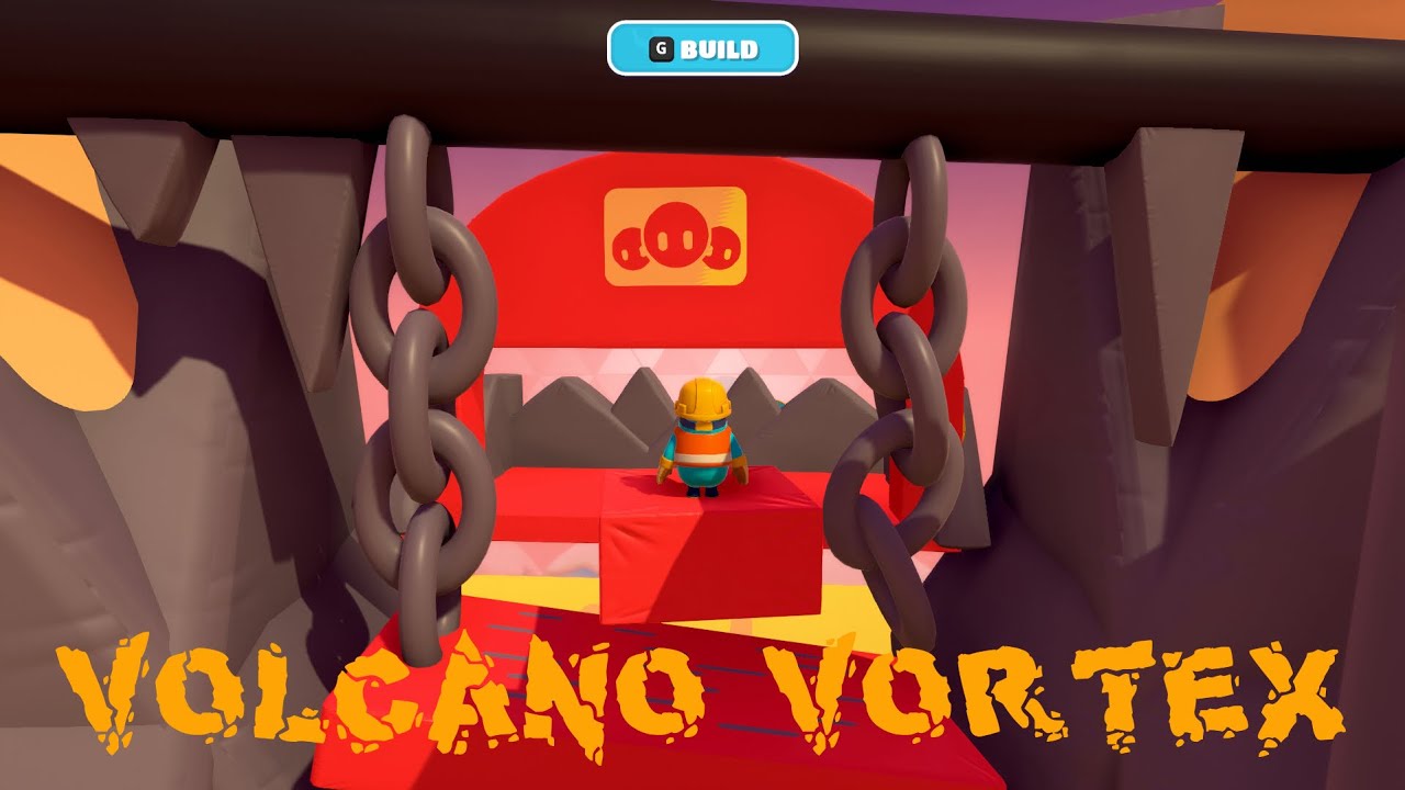 Volcano Vortex | New Map | Fall Guys
