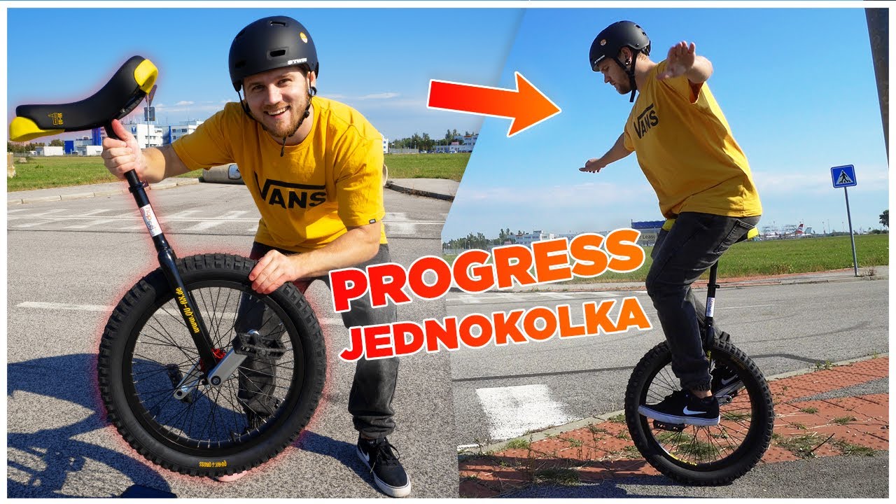 Je naozaj tak ŤAŽKÉ Jazdit na JEDNOKOLKE? *Unicycle Progress*