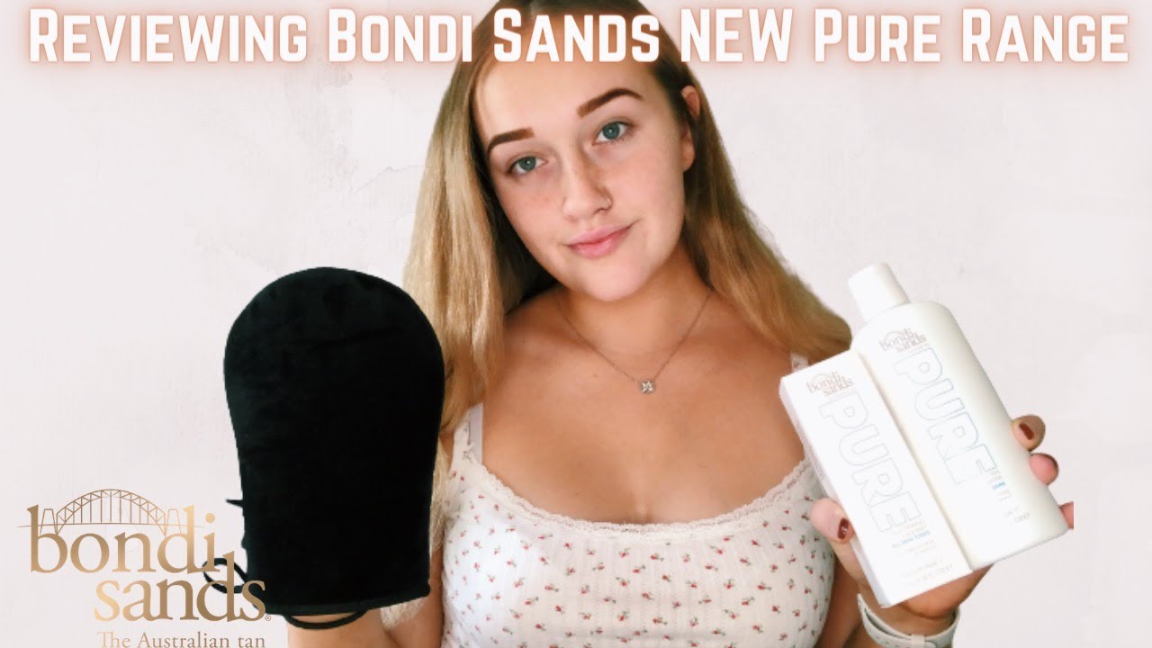 NEW BONDI SANDS PURE RANGE | TANNING WATER & FACE MIST REVIEW