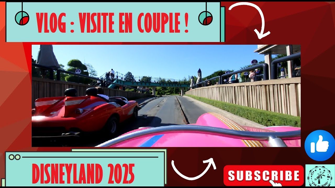 DISNEYLAND PARIS [VLOG] 2025 : UNE VISITE EN COUPLE !