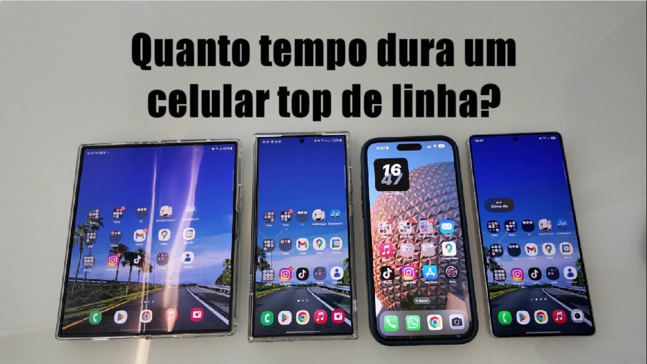 Quanto tempo dura um celular top de linha? (vers&atilde;o 2025)