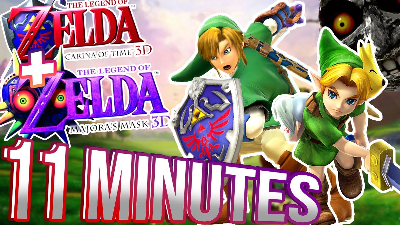 RÉSUMÉ ZELDA OOT + MM  EN 11 MINUTES !