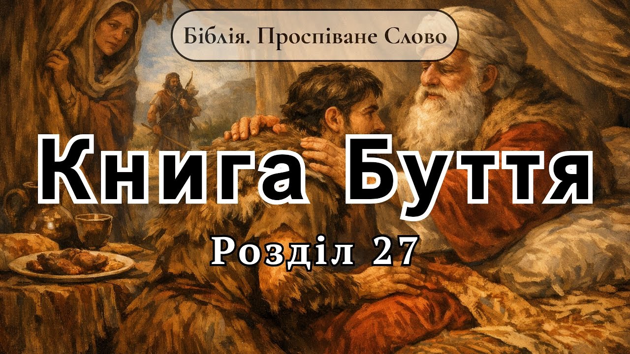 БІБЛІЯ. Книга Буття - Розділ 27