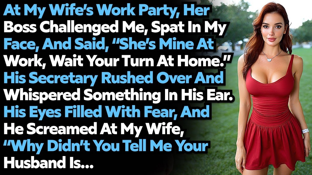My Boss Pointed at My Cheating Wife, “Today She’s Mine ” Wife Said, “I Agree,”   They Left  Rev