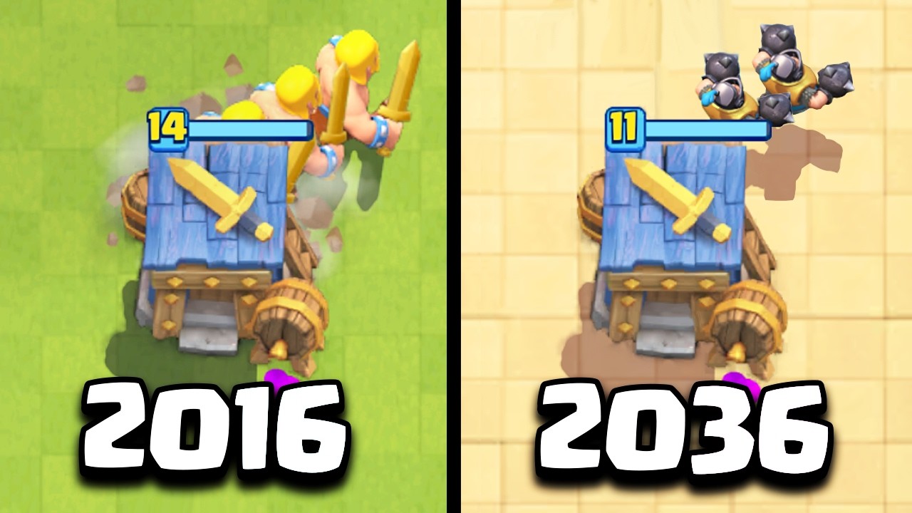 ODDIO... QUESTO è CLASH ROYALE 2036!