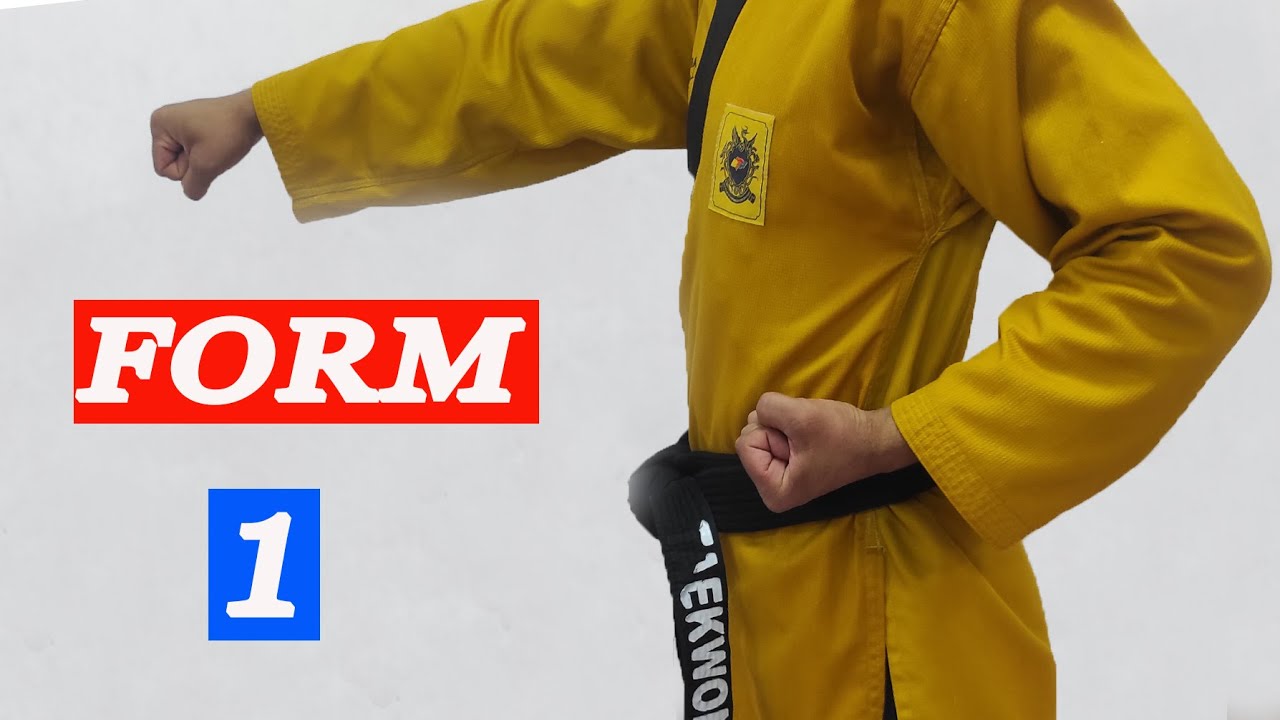 Taegeuk 1 | taekwondo taegeuk 1 | آموزش تکواندو | آموزش فرم یک تکواندو
